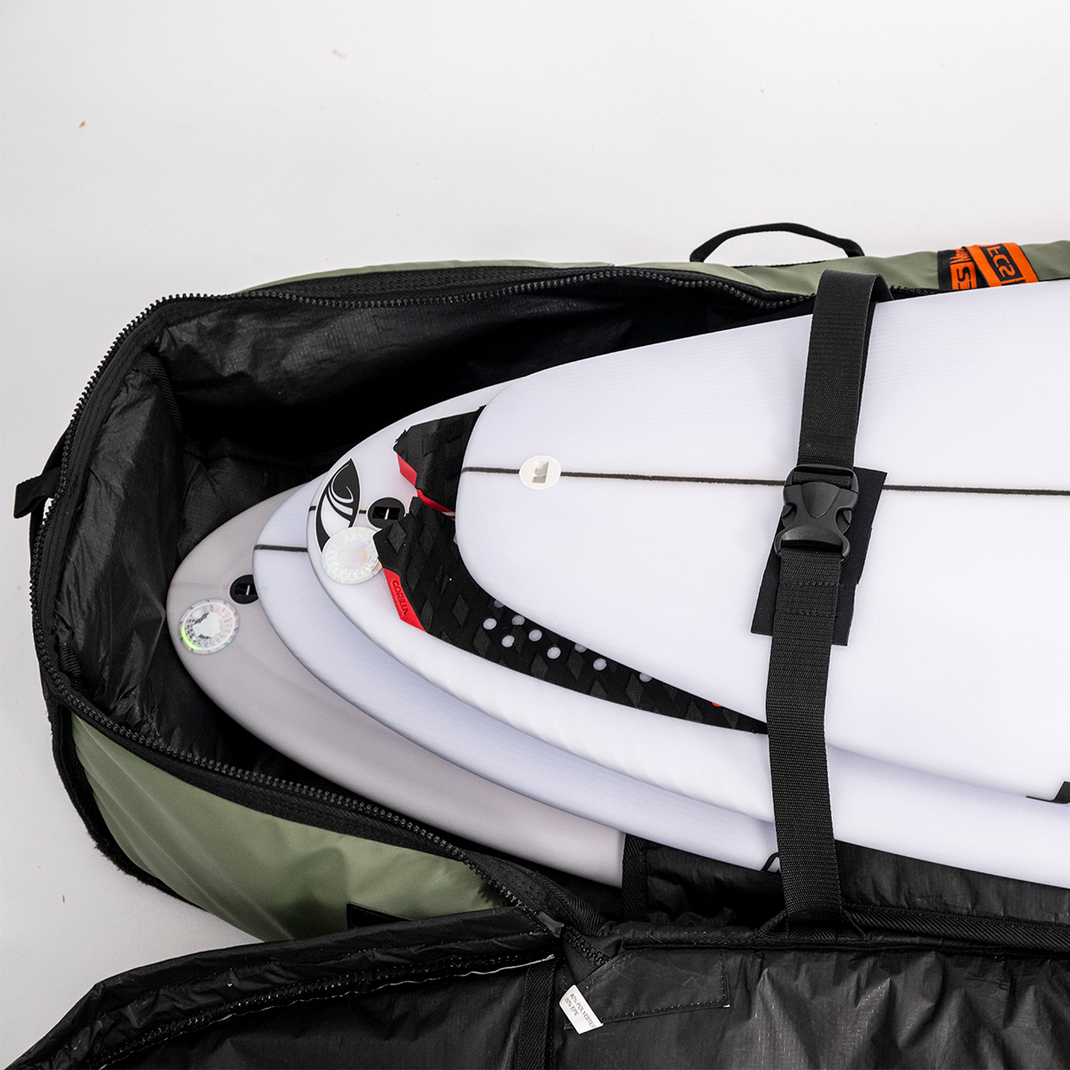 FCS Travel 4 Shortboard/Fish Wheelie Cover