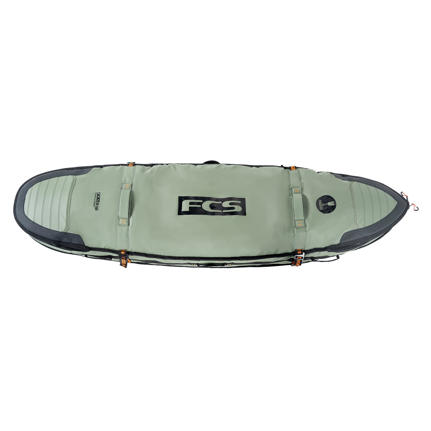 FCS Travel 2 Shortboard/Fish Cover