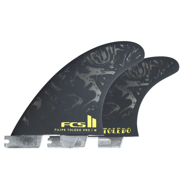 FCS II Filipe Toledo PG Pro Tri Fin Set