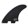 FCS II Sky Brown Tri Fin Set
